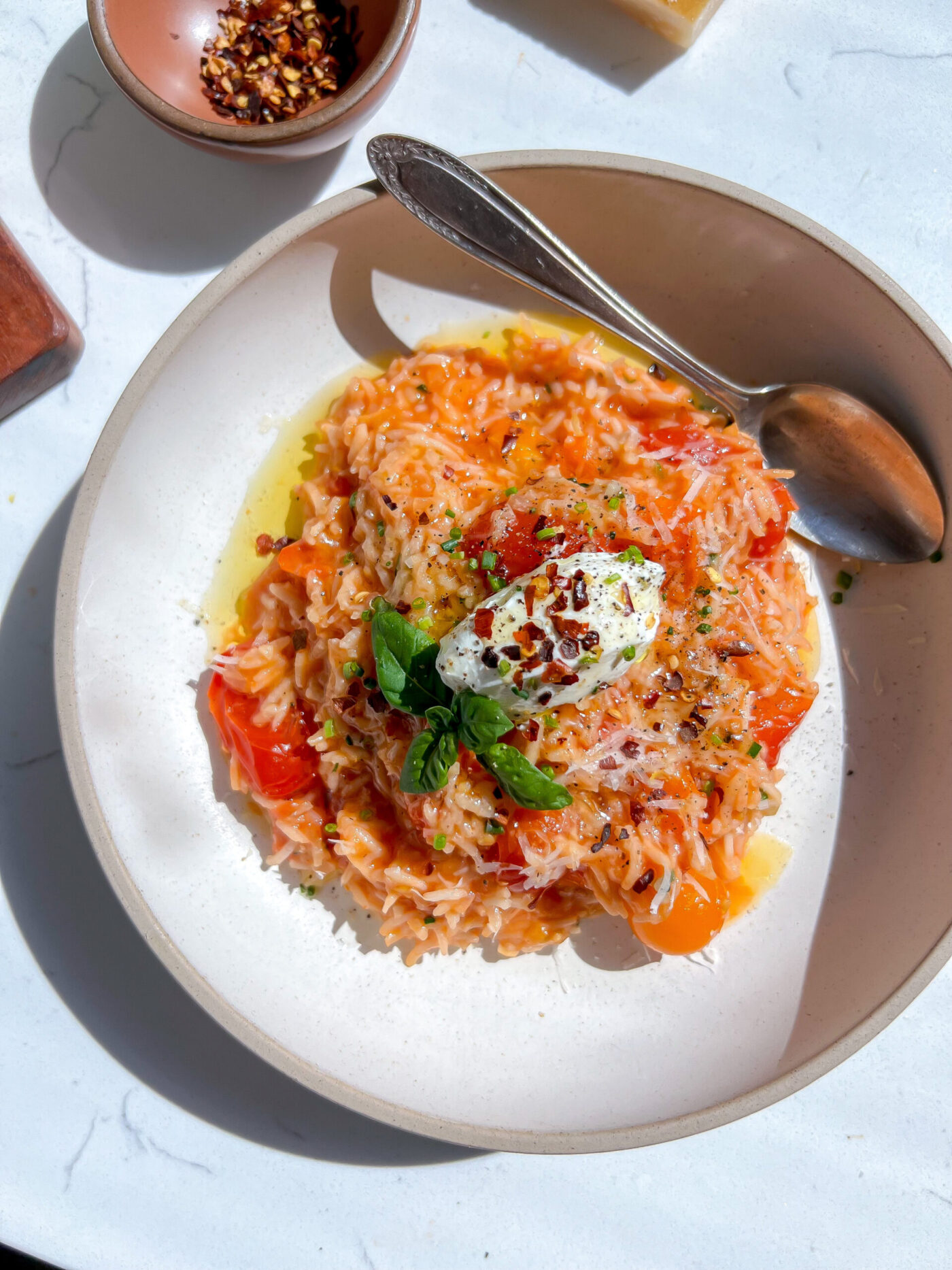 Rice With Tomato Sauce